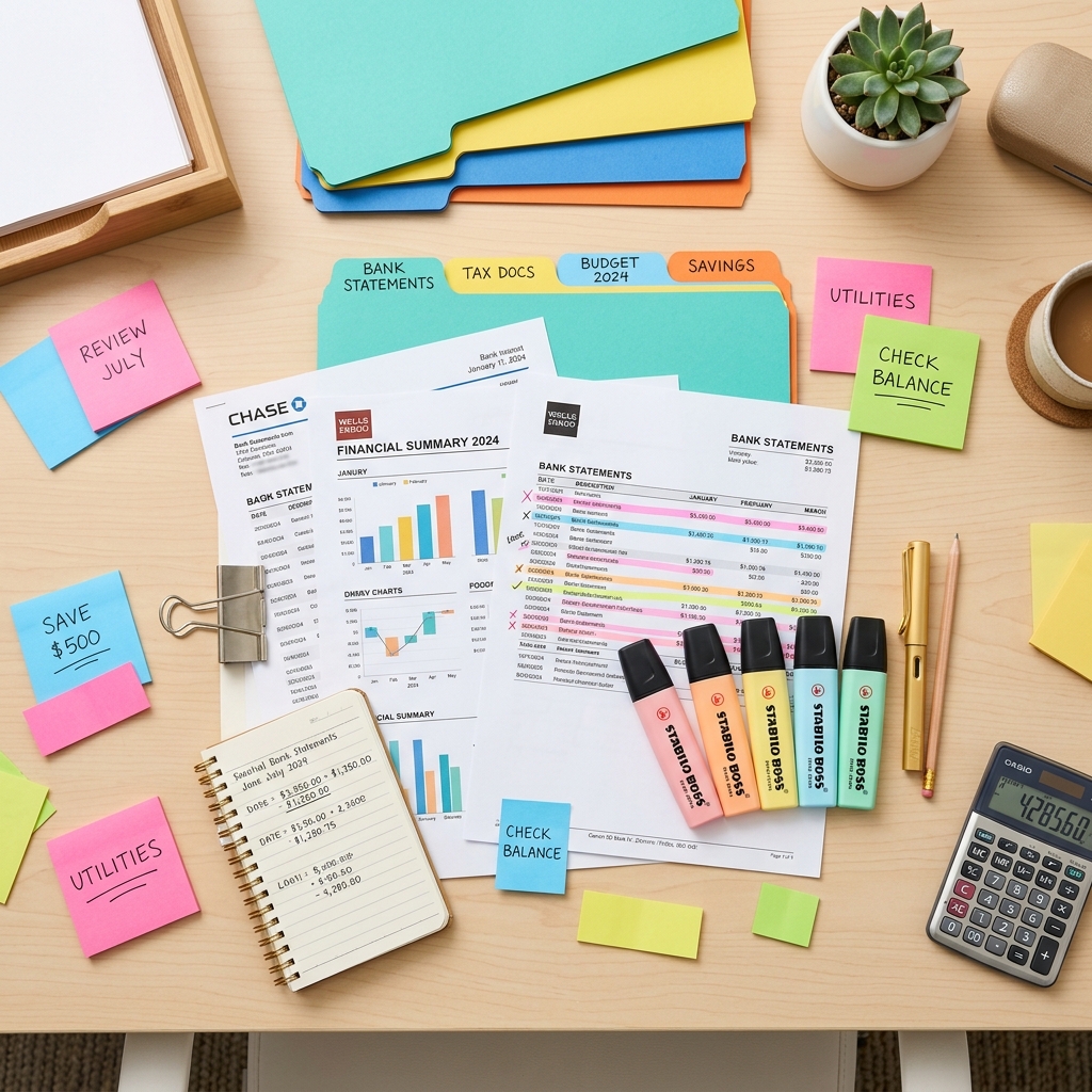 Expert tips for reading, organizing and managing bank statements effectively