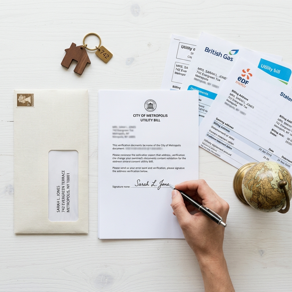 How to get proof of address quickly - fast document ordering process with 24 hour turnaround
